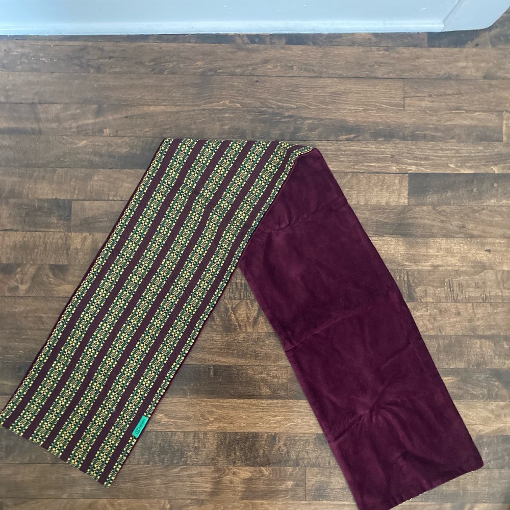 Vibrant patterned scarf